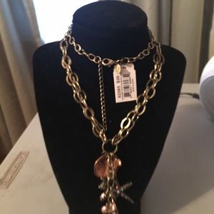 Sea shell long necklace